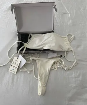 White Bikini Set thumbnail 1