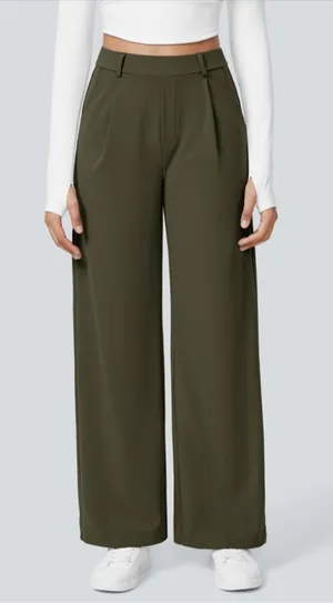 Wide Leg High-Waist Pants thumbnail 1