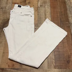 Adriano Goldschmied White Denim The Angelina Bootcut Jeans Sz 28 Boho Festival thumbnail 1