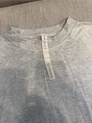Lululemon Warm Down Crew Heathered Core Ultra Light Grey thumbnail 7