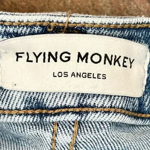 Vervet Flying Monkey Distressed Denim Shorts 24 Women’s 0 thumbnail 5