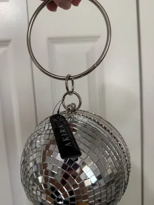 Brand New Akira Raise A Glass Disco Ball Purse thumbnail 5