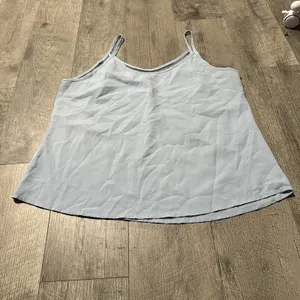 Women's baby Blue Sleeveless Top nightwear tank straps comfy sleepwear thumbnail 3