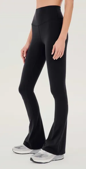 Splits59 Raquel High-Rise Flare Leggings Black thumbnail 1