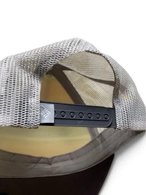 Columbia Women's Pink and Gray Striped Mesh Trucker Hat thumbnail 7
