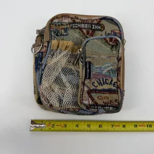 Route 66 Tapestry Mini Crossbody‎ Bag Convertible Shoulder Purse Travel Print thumbnail 6