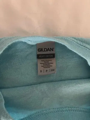 Dolphin blue crop top Etsy  thumbnail 2