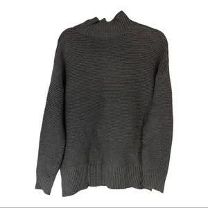 ✨SWEET ROMEO Ribbed Mock Neck Pullover Sweater✨ thumbnail 8
