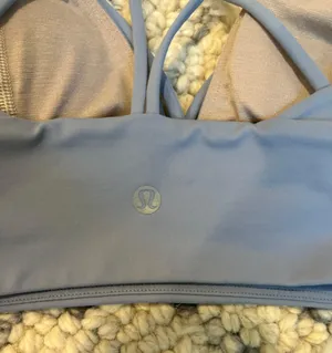Lululemon Blue Strappy Bra thumbnail 6