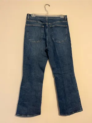 Madewell The Vintage Flare Crop Jean in Larkwood Wash Size 29 thumbnail 12