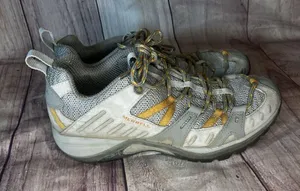 Merrell Siren Sport 2 Vibram Brindle Aluminum Trail Hiking Shoes Women's Sz 8.5 thumbnail 1