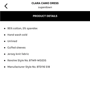 superdown Clara Camo Dress thumbnail 4