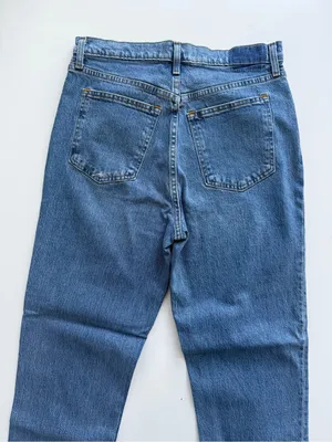 NWT Abercrombie & Fitch The 90’s Straight Ultra High Rise Jeans Size 30/10 thumbnail 6