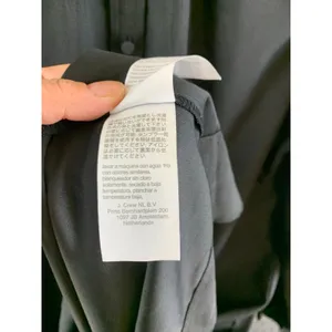 J.Crew Women's Black Dark Academia Schoolhouse Victorian Shirt Dress Tie Waist thumbnail 11