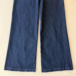 Express Wide Leg Super High Rise Belted Jeans 4R Dark Wash 70s Retro thumbnail 8