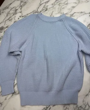 Light Blue Knit Sweater thumbnail 1