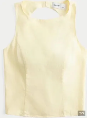 Yellow Hollister Top thumbnail 1