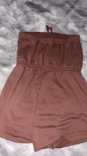 Mocah Brown, Sleeveless Romper Brown thumbnail 2