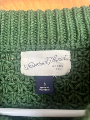 Universal Threads Green Knit Sweater thumbnail 3