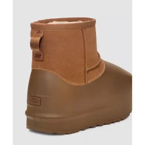 New! UGG Classic Mini Pumped Molded Boots – Chestnut – Women's Size 8 thumbnail 2