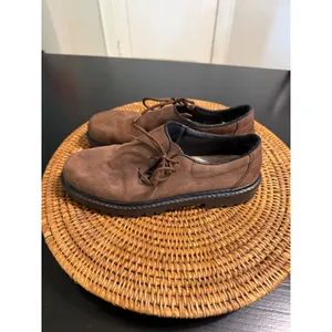 Rieker Antistress‎ Womens Brown Leather Lace Up Lug Sole Oxford Shoes 5 thumbnail 2