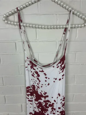 Rachel Studio Patterned Mini Dress Size S White thumbnail 3