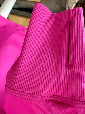 PELOTON Pink 3/4 Zip Long Sleeve Shirt thumbnail 4