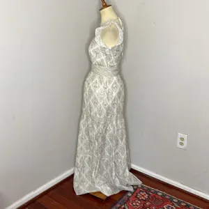 NWT‎ Intermix Orien Silk-Blend Tiered Maxi Dress thumbnail 5