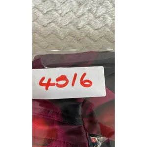 White Fox Red Purple Abstract Floral Mesh Halter Corset Crop Top XS thumbnail 8