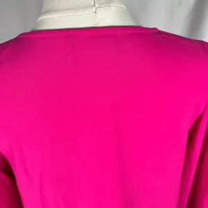 Easel Los Angeles‎ Pink Long Sleeve V-Neck Mini Dress Small Puff Sleeve Pockets thumbnail 7