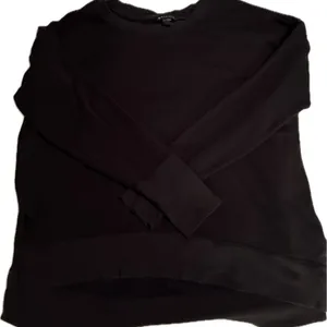 Athleta Black  Pullover Sweatshirt Women’s Large Athleisure Basic Cozy thumbnail 5