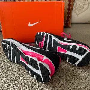 Women's Reax 9 Running Shoes 653612-001 Black/Pink thumbnail 4
