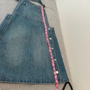Free People - Louise Denim Skirtall Overall Skirt size 4 thumbnail 12