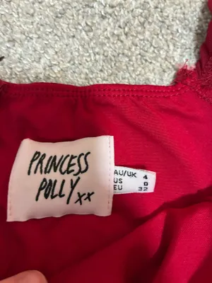 Red Princess Polly Dress Mini thumbnail 2