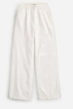 Madewell The Harlow Wide Leg Jean Airy Denim Edition Tile White Casual 29 NWT thumbnail 1