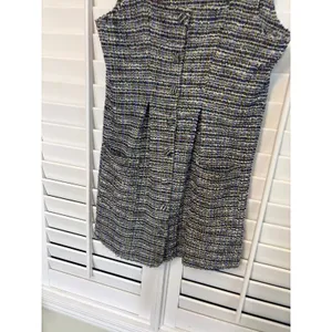 Free‎ People Navy Boucle Dress Size Small thumbnail 4