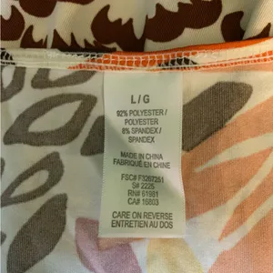Unbranded Orange & Yellow Sleeveless Floral Maxi Dress Size LG thumbnail 10