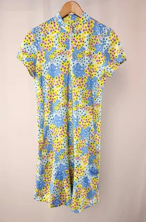 Tail Short Sleeve Floral Pullover Athletic Dress in‎ Multi Size XS thumbnail 1