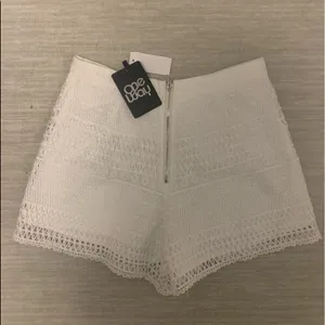 NWT LF One Way Lace Shorts thumbnail 3