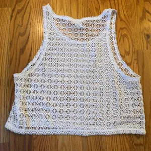 Victoria’s Secret white lace top size small thumbnail 2