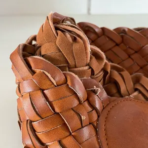 70s Brown Braided Belt thumbnail 5
