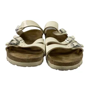 Birkenstock Birki's Sandals White three straps‎ with buckles EU 40 L9 M7 thumbnail 2