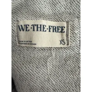 Free‎ People We The Free We Hoodie Heather Gray Women's Size XS thumbnail 12