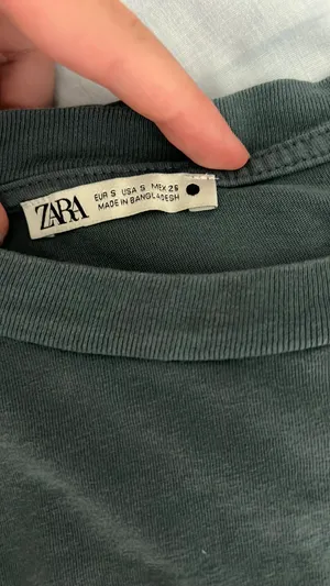 ZARA Short Sleeve Crewneck T-Shirt thumbnail 2
