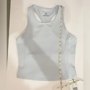 P.E Nation Women’s Active Tank Top Small Blue Cropped Athletic Workout Top thumbnail 5