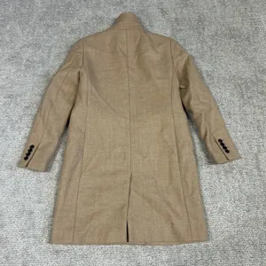J Crew Regent Blazer Womens 0 Petite Wool Camel Lined Long Jacket Preppy thumbnail 7