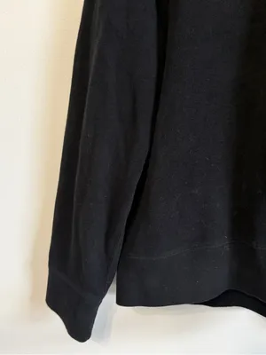 Ralph Lauren Oversized Pullover Sweater XL Shawl-Collar Black thumbnail 6