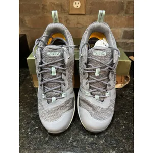 Keen Women's Terradora II Waterproof Hiking Shoes, Steel Gray/Ocean Wave Size 7 thumbnail 4