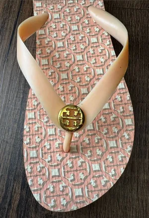 Tory Burch Coral Logo Thong Sandals thumbnail 1