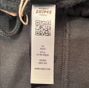 Skims cotton Fleece Classic Straight Leg pants in Spruce thumbnail 5